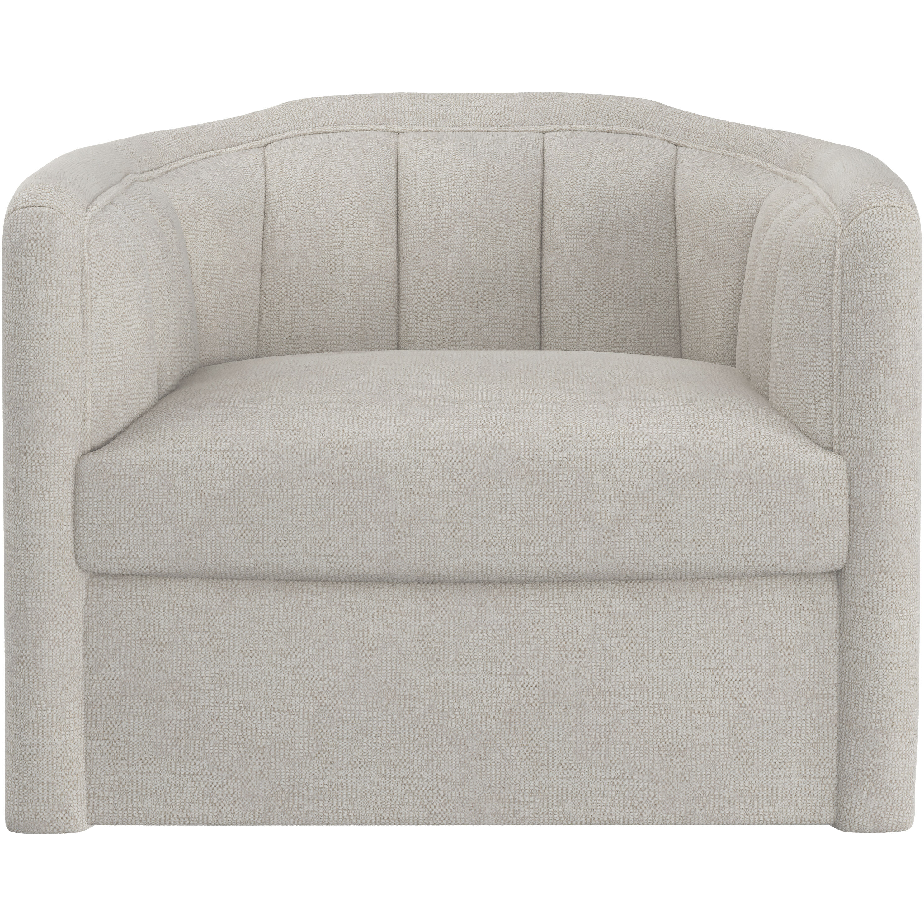 Birrit Dove Cream Armchair, Swivel